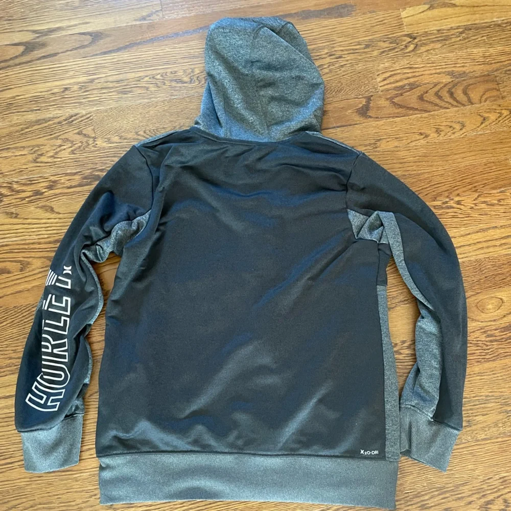 Boys Long Sleeve Zip Up Sweatshirt Lot Of 3 Hurley/Adidas Track Jacket Boys XL/L - Picture 2 of 10